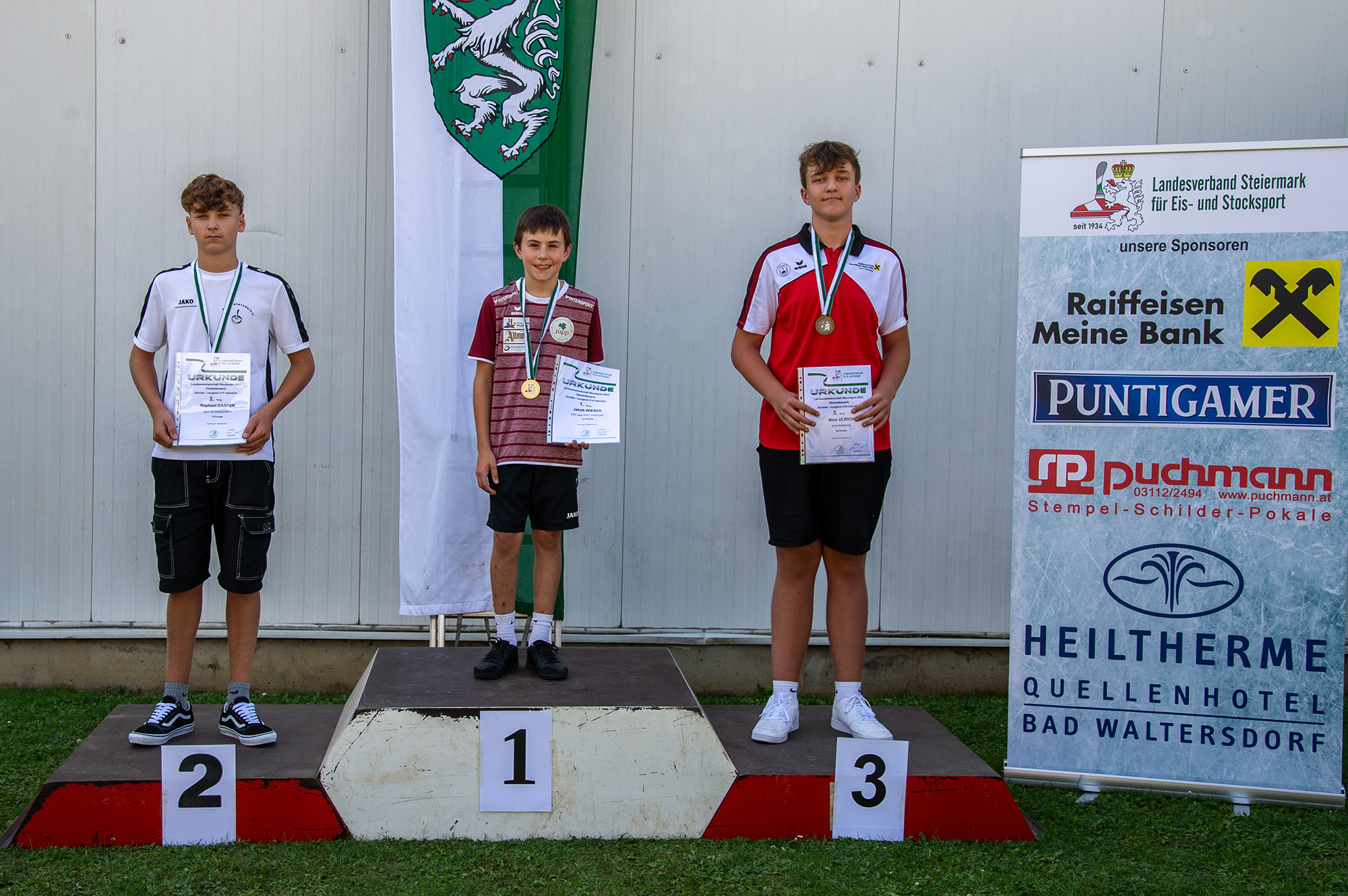 Landesmeisterschaft der Jugend und Junioren im Zielwettbewerb Stocksport 2023 in Seiersberg