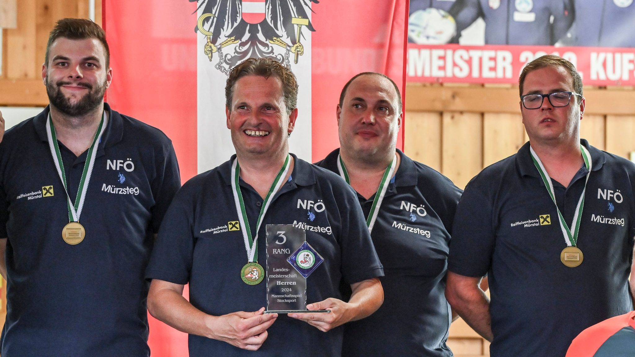 Der ESV Austria Graz ist Landesmeister der Herren im Stocksport