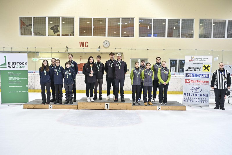 Landesmeisterschaft der Jugend U19: Die Sieger im Eisstocksport